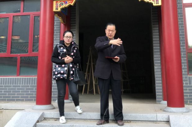 风水专家裴翁教授为北京朝阳区客户新别墅作风水策划